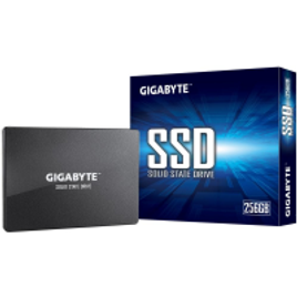 Imagem da oferta SSD Gigabyte 256GB SATA Leituras: 520Mb/s e Gravações: 500Mb/s - GP-GSTFS31256GTND