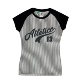 Imagem da oferta Camiseta Atlético Mineiro Glee Feminina Juvenil - Preto Tam 4A
