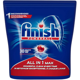 Imagem da oferta Tabletes de Detergente Para Lava-Louças Finish Powerball - 30 Unidades