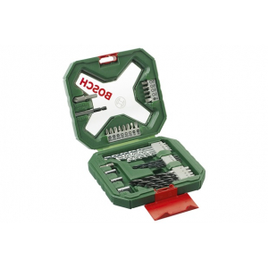 Imagem da oferta Jogo de Brocas E Pontas X-Line em Metal E Plástico com 34 Peças - Verde e Vermelho - Bosch