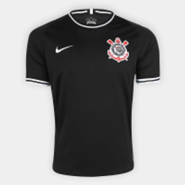 Imagem da oferta Camisa Corinthians II 19/20 s/nº Torcedor Nike Masculina - Preto e Branco