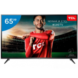 Imagem da oferta Smart TV 4K LED 65” TCL P65US HDR Wi-Fi - Conversor Digital 3 HDMI 2 USB