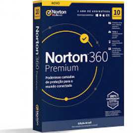 Imagem da oferta Antivírus Norton 360 Premium Segurança Avançada e Proteção para 10 Dispositivos