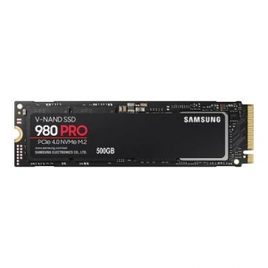 Imagem da oferta SSD Samsung 980 PRO Series NVMe 500GB M.2 2280 PCIe 4.0x4 Leitura: 6900MB/s e 5000MB/s - MZ-V8P500B/AM