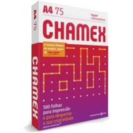 Imagem da oferta Papel Sulfite A4 Chamex 75g 500 folhas