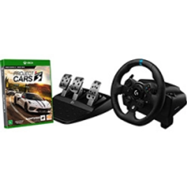Imagem da oferta Volante Logitech G923 Racing Wheel Para Xbox Series X, Xbox One e PC + Jogo Project Cars 3 - Xbox One