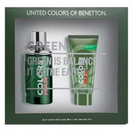 Imagem da oferta Benetton Colors Man Green Kit - EDT 100ml + Pós Barba