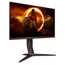 Imagem da oferta Monitor Gamer AOC Hero 24" 165Hz 1ms Ajuste de Altura 24G2S/BK