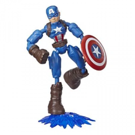 Imagem da oferta Figura Articulada Bend And Flex Disney Marvel Vingadores Capitão América - Hasbro