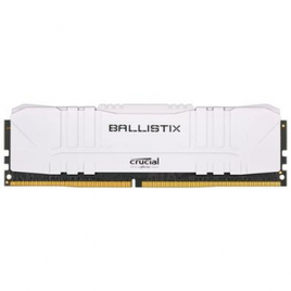 Imagem da oferta Memória Ram Crucial Ballistix 8GB DDR4 3000 Mhz CL15 Branco - BL8G30C15U4W