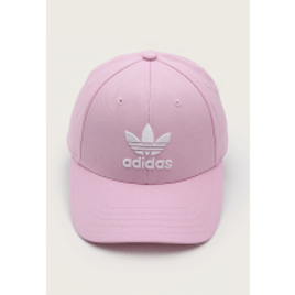 Imagem da oferta Boné Aberto Adidas Originals Aba Curva Baseb Class Small Trefoil Rosa