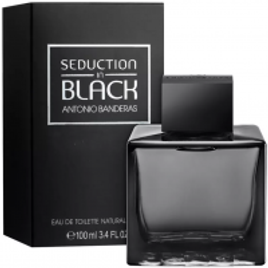 Imagem da oferta Perfume Antonio Banderas Seduction in Black Masculino EDT 100ml