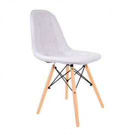 Imagem da oferta Cadeira Charles Eames Botonê Branca