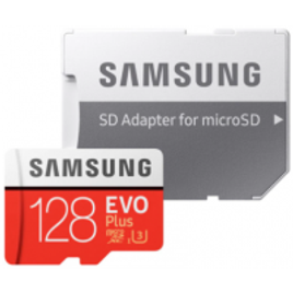 Imagem da oferta Cartão de Memória Samsung Evo Plus 128GB U3 MB-MC128HA/EU