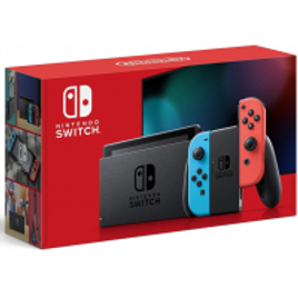 Imagem da oferta Console Nintendo Switch 32GB com JoyCon Azul e Vermelho Neon