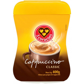 Cappuccino 3 Corações Clássico 400g