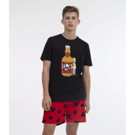 Imagem da oferta Camiseta Estampa Homer Agarrado na Duff Beer