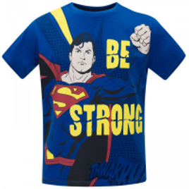 Imagem da oferta Camiseta Liga da Justiça Super-Homem Be Strong - Infantil