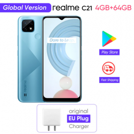 Imagem da oferta Smartphone Realme C21 4GB 64GB 6.5''