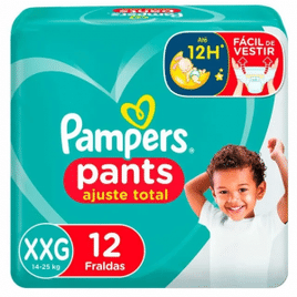 Imagem da oferta Fralda Pampers Pants Ajuste Total XXG 12 unidades