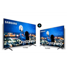 Imagem da oferta Kit Smart TV 65" Samsung 4K UHD Crystal UN65TU7000GXZD + Smart TV 50" Samsung 4K UHD Crystal UN50TU7000GXZD