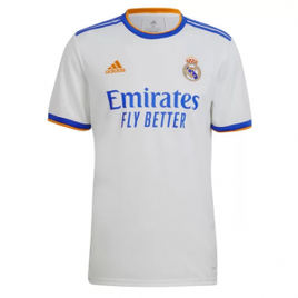 Imagem da oferta Camisa Real Madrid Home 21/22 s/n° Torcedor Adidas - Masculina