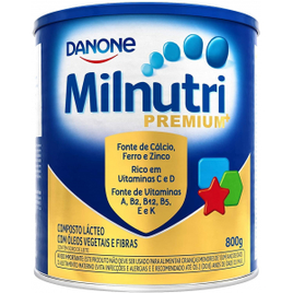 Composto Lácteo Milnutri Premium Danone Nutricia 800g