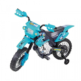 Imagem da oferta Moto Elétrica De Brinquedo Homeplay Motocross 6V Azul