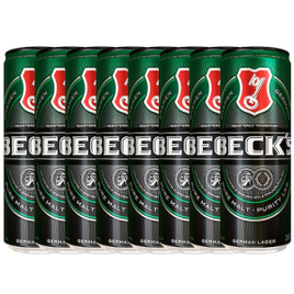 Cerveja Becks Puro Malte Lata 350ml Pack - 8 Unidades