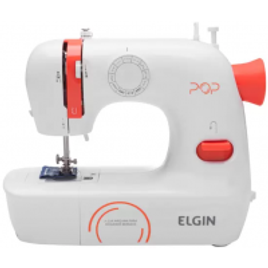 Máquina de Costura Elgin POP BL-1009 Portátil - Eletrônica 9 Pontos