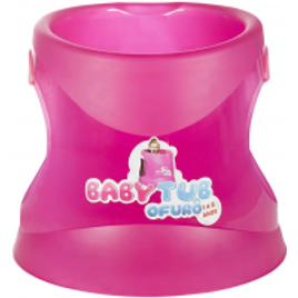 Imagem da oferta Banheira Infantil Ofurô Rosa BabyTub Cristal BBT070