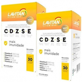 Kit Lavitan CDZSE Mais Imunidade 30 Comprimidos Cimed - 2 Unidades