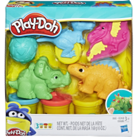 Imagem da oferta Conjunto Play-Doh Hasbro Moldes de Dinossauros - E1953