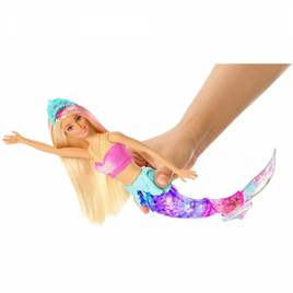 Imagem da oferta Boneca Barbie Mattel Sereia Brilhante GFL82