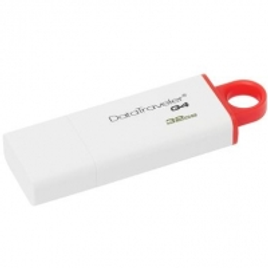 Imagem da oferta Pen Drive Kingston DataTraveler USB 3.0 32GB - DTIG4/32GB - Branco/Vermelho
