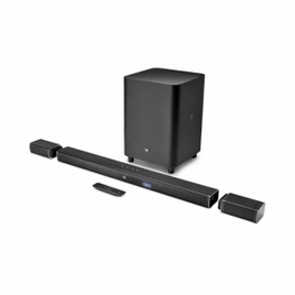 JBL Bar 51  Barra de som 4K Ultra HD canal 51 com alto-falantes surround totalmente sem fios