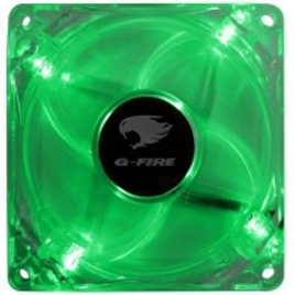 Imagem da oferta Cooler Fan G-Fire 8cm com LED Verde EW0408N