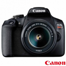Imagem da oferta Câmera Digital Canon EOS Rebel T7 DSLR com 24.1 MP 3" Gravação em Full HD - 2727C010AA