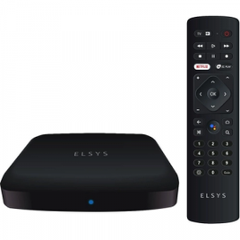 Imagem da oferta Receptor Android TV 4K com Conversor Digital Elsys ETRI02 Streaming Box