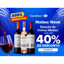 Imagem da oferta Seleção de Vinhos Malbec com até 40% OFF no Mercado Carrefour