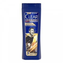 Imagem da oferta Shampoo Anticaspa Clear Men Sports Limpeza Profunda 400ml (Total 3 unidades)