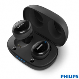 Imagem da oferta Fone de Ouvido Philips sem Fio TWS Intra-auricular Preto - TAUT102BK/00