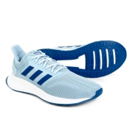 Imagem da oferta Tênis Adidas Falcon Feminino - Azul e Branco