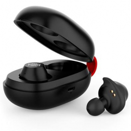 Fone de Ouvido Sem Fio Earbuds Telefunken TWS Bluetooth 5.0 Preto - TF-BTH100