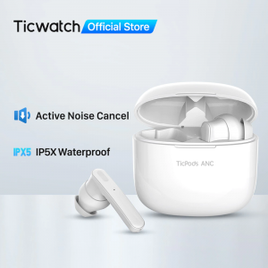 Imagem da oferta Fone de Ouvido Ticwatch Mobvoi ANC Bluetooth IPX5 21H Playtime