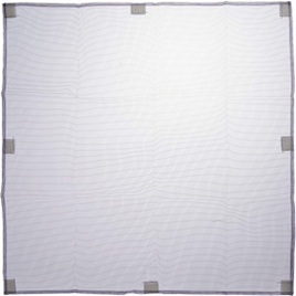 Imagem da oferta Tela Mosquiteiro Com Velcro Protej Branca 60x60cm