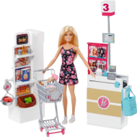 Imagem da oferta Barbie em Supermercado de Luxo Mattel Multicor FRP01