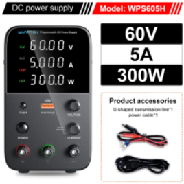Fonte de Alimentação DC Ajustável 60v 5a Wanptek