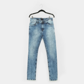 Imagem da oferta Calça Jeans Enfim Skinny Masculina - Azul Escuro