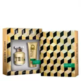 Imagem da oferta Kit Benetton Dream Big Her Perfume EDT + Loção Corporal